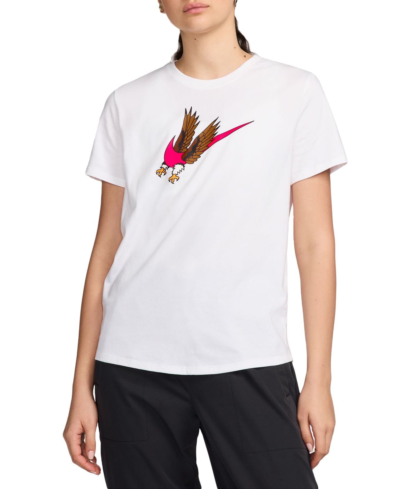 Nike logo eagle t shirt deals