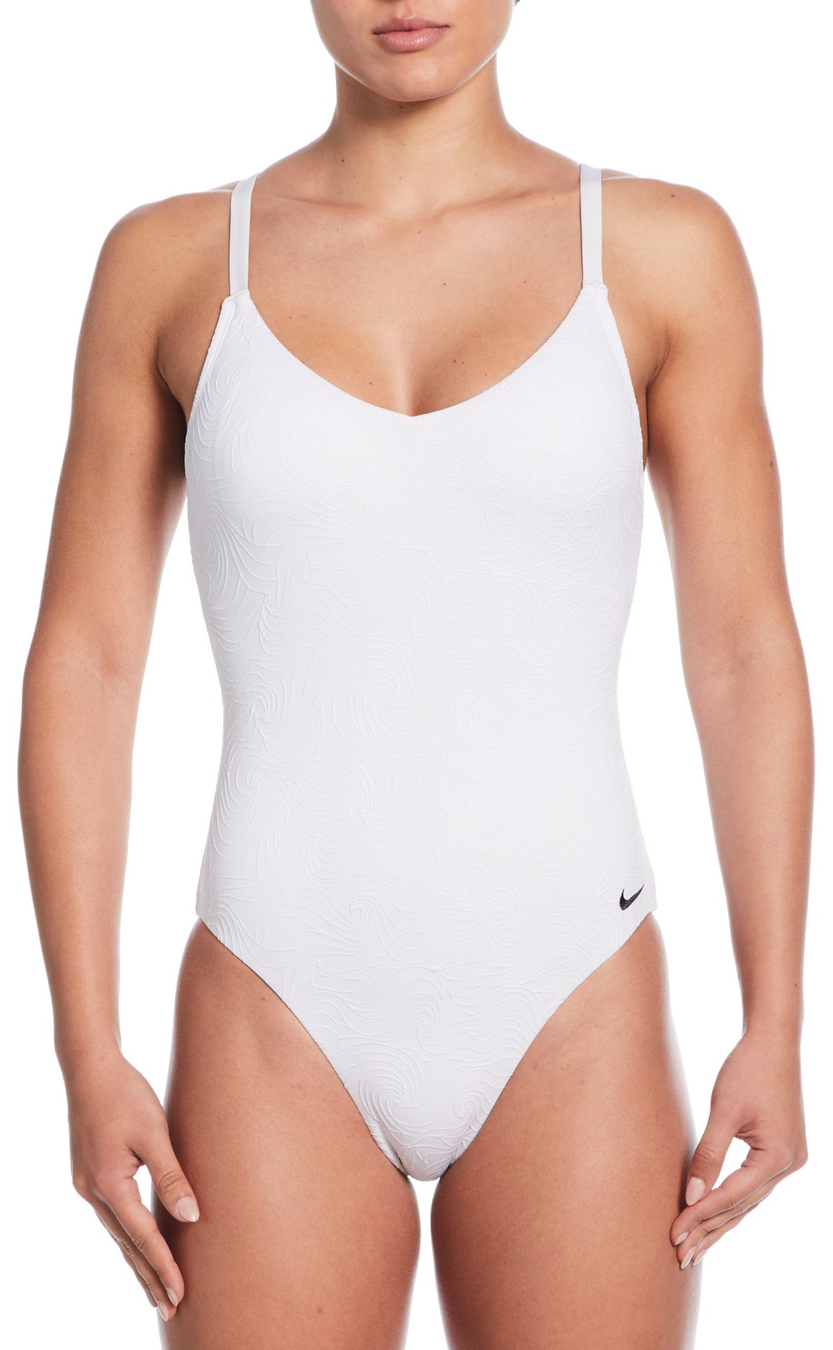 Nike Women'S V-Neck Jacquard One-Piece product image