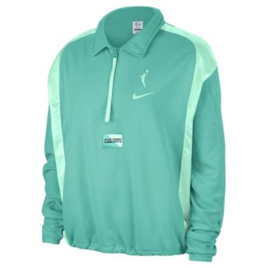 sorry, Nike Women's New York Liberty Mint Buzzer 1/4 Zip is currently out of stock