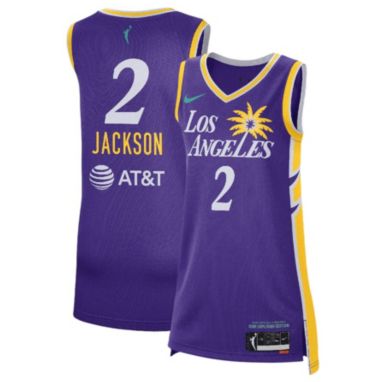 sorry, Nike Women's Los Angeles Sparks Purple Rickea Jackson #2 Explorer Jersey is currently out of stock