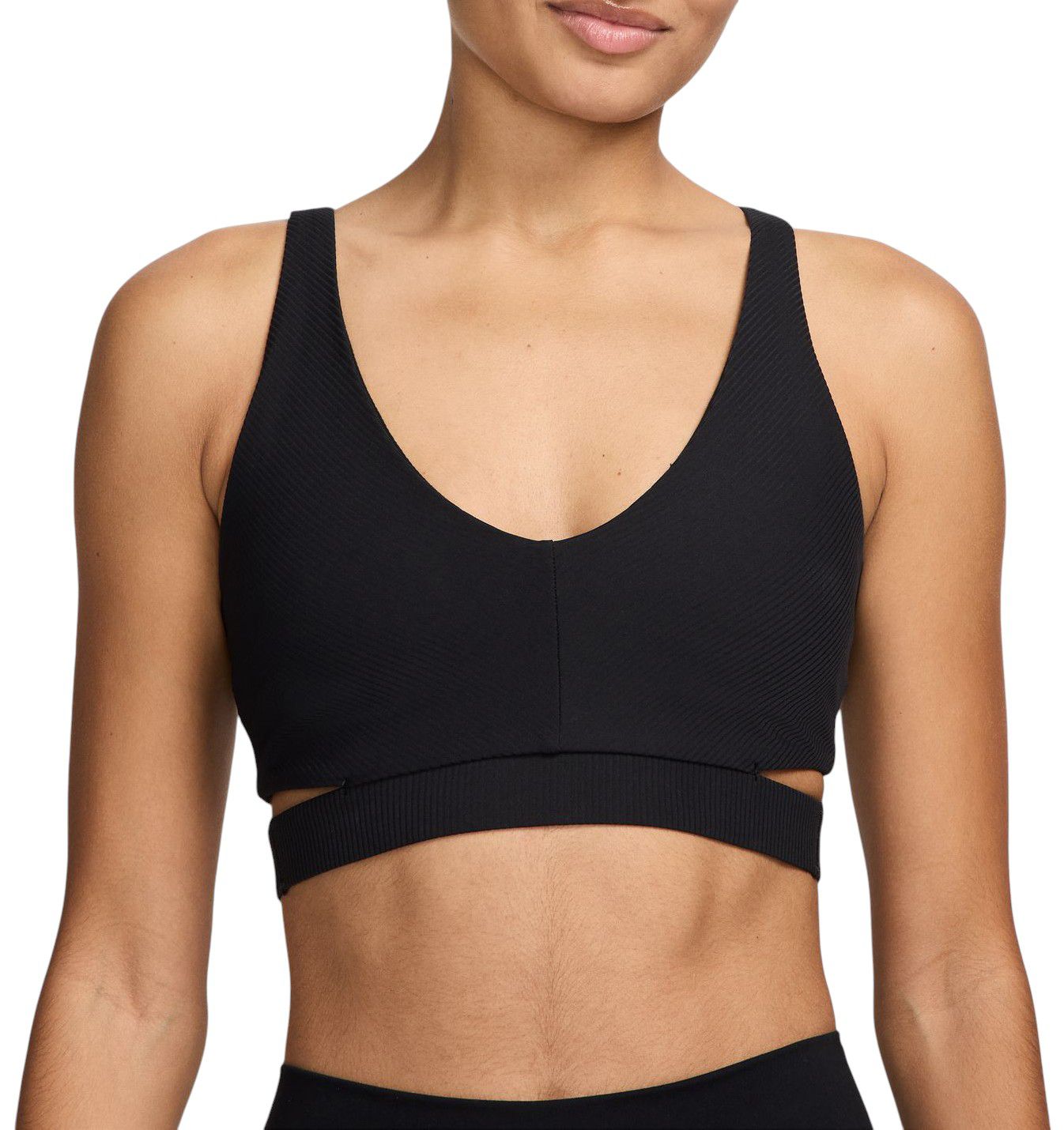 Nike Women's Zenvy Rib Light-Support Padded Sports Bra product image