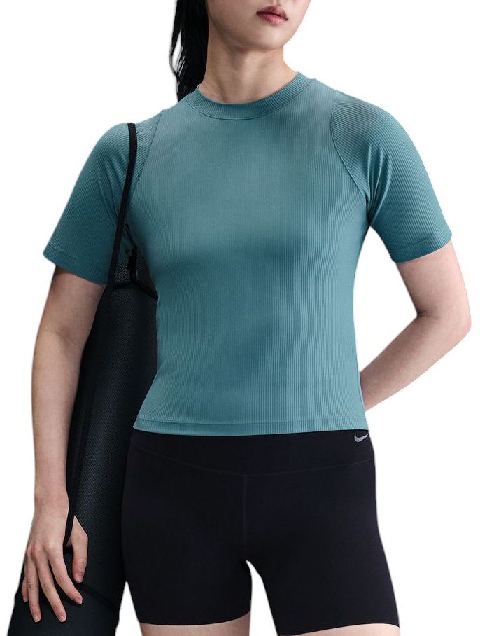 Nike Women's Zenvy Rib Dri-FIT Short-Sleeve Top product image