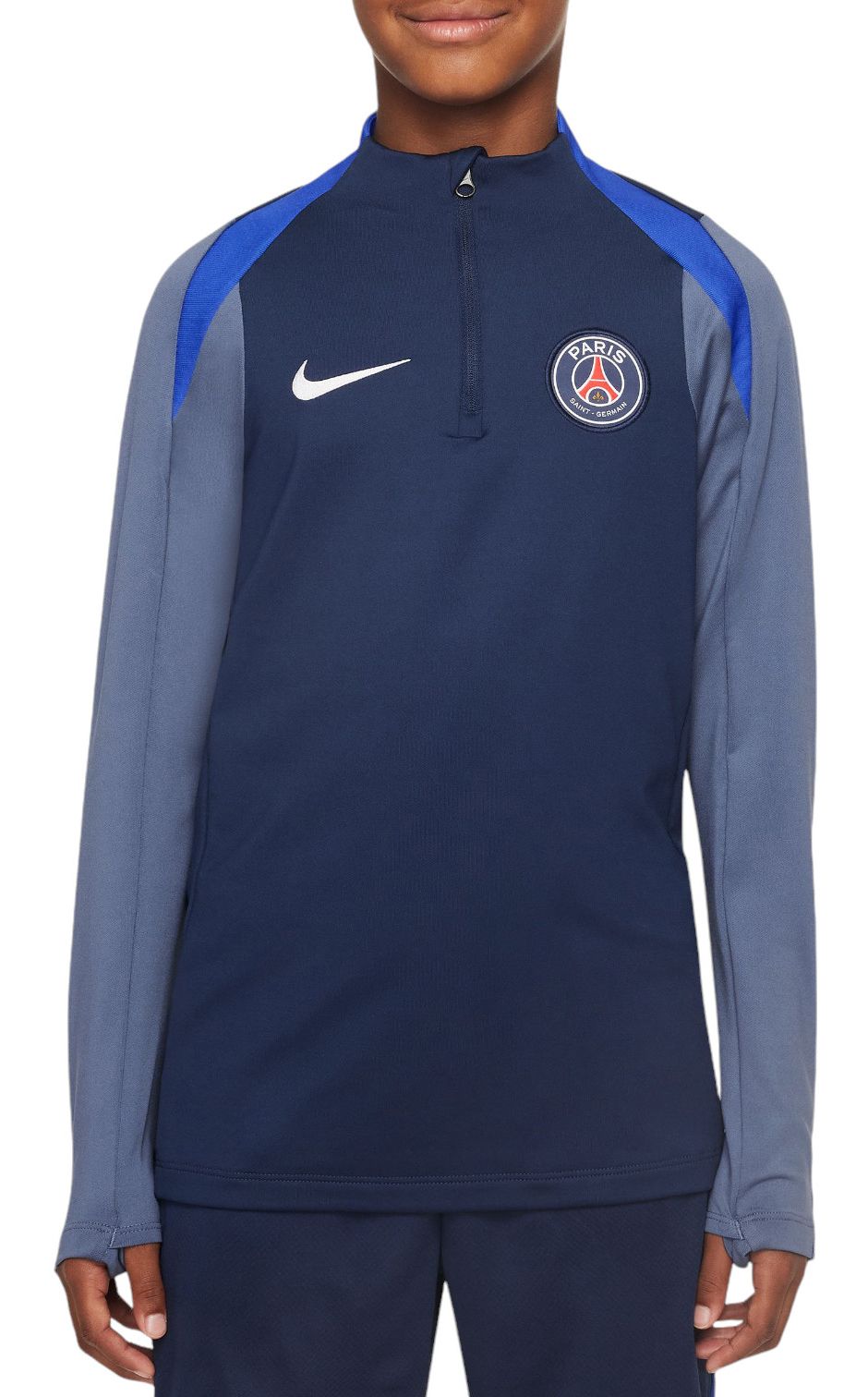 Nike Youth Paris Saint-Germain Navy Training Quarter-Zip Pullover product image