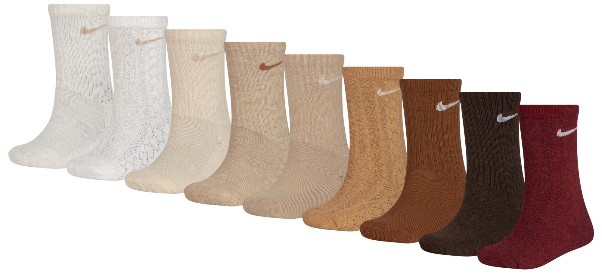 Nike Youth 9-Pack Holiday Crew Socks Gift Box product image