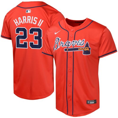 Nike Youth Atlanta Braves Ozzie Albies #1 Red Limited Jersey