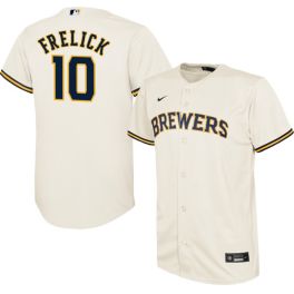 でおすすめアイテム。 Frelick Sal Brewers Milwaukee Youth Nike #10 Base Cool White トップス
