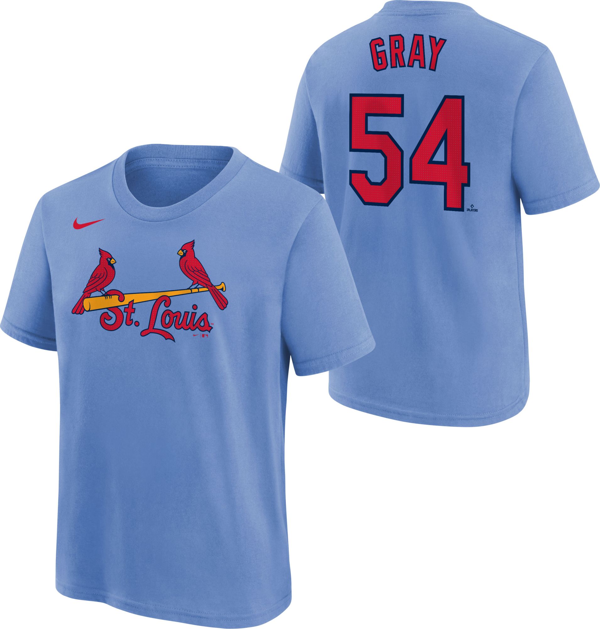 Nike Youth St. Louis Cardinals Sonny Gray #54 Blue Alternate T-Shirt product image