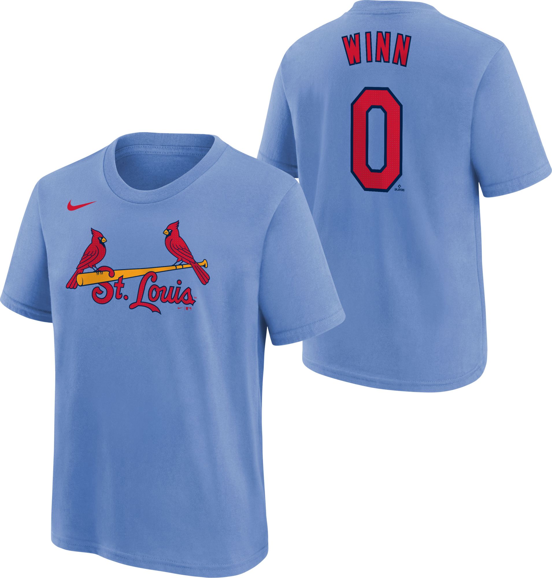 Nike Youth St. Louis Cardinals Masyn Winn #0 Blue Alternate T-Shirt product image