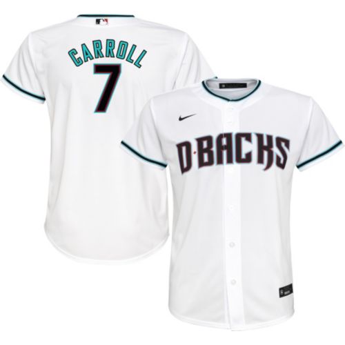 Nike Youth Arizona Diamondbacks Ketel Marte #4 White Cool Base