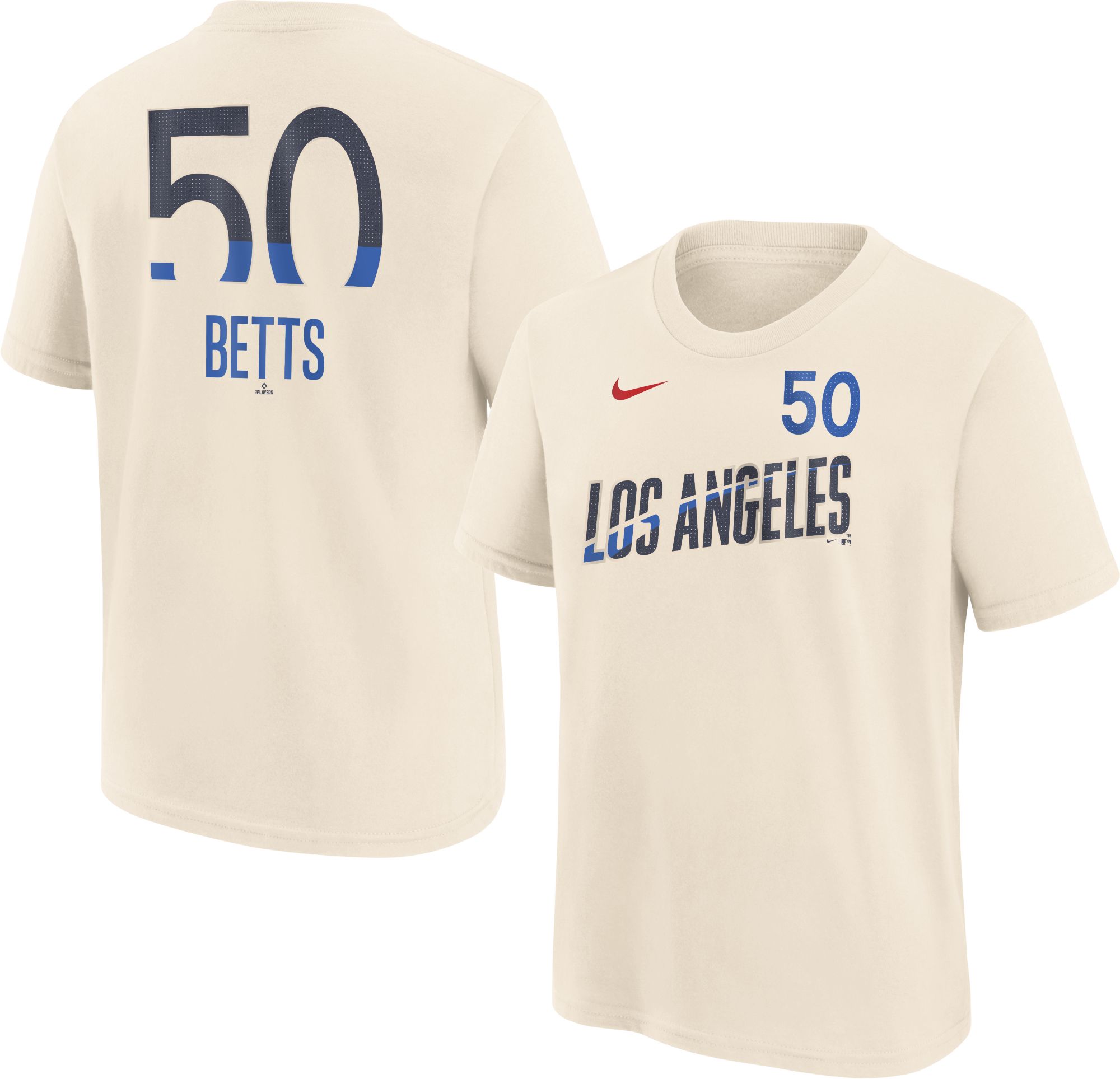 Nike Youth Los Angeles Dodgers City Connect Mookie Betts #50 T-Shirt product image