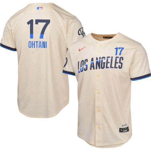 Nike Little Kids' Los Angeles Dodgers Shohei Ohtani #17 White Game