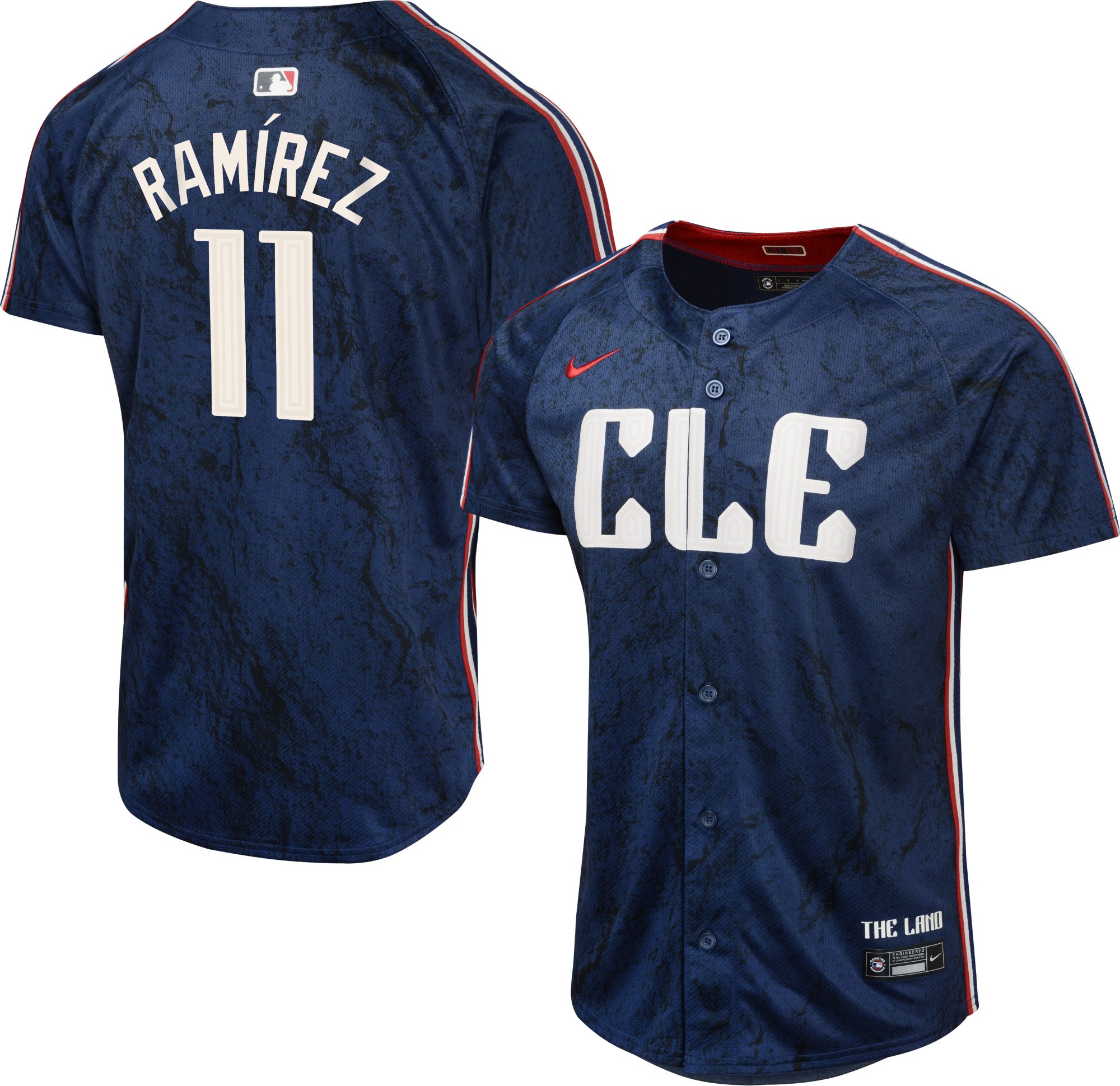 Nike Youth Cleveland Guardians City Connect José Ramírez #11 Limited Vapor Jersey product image