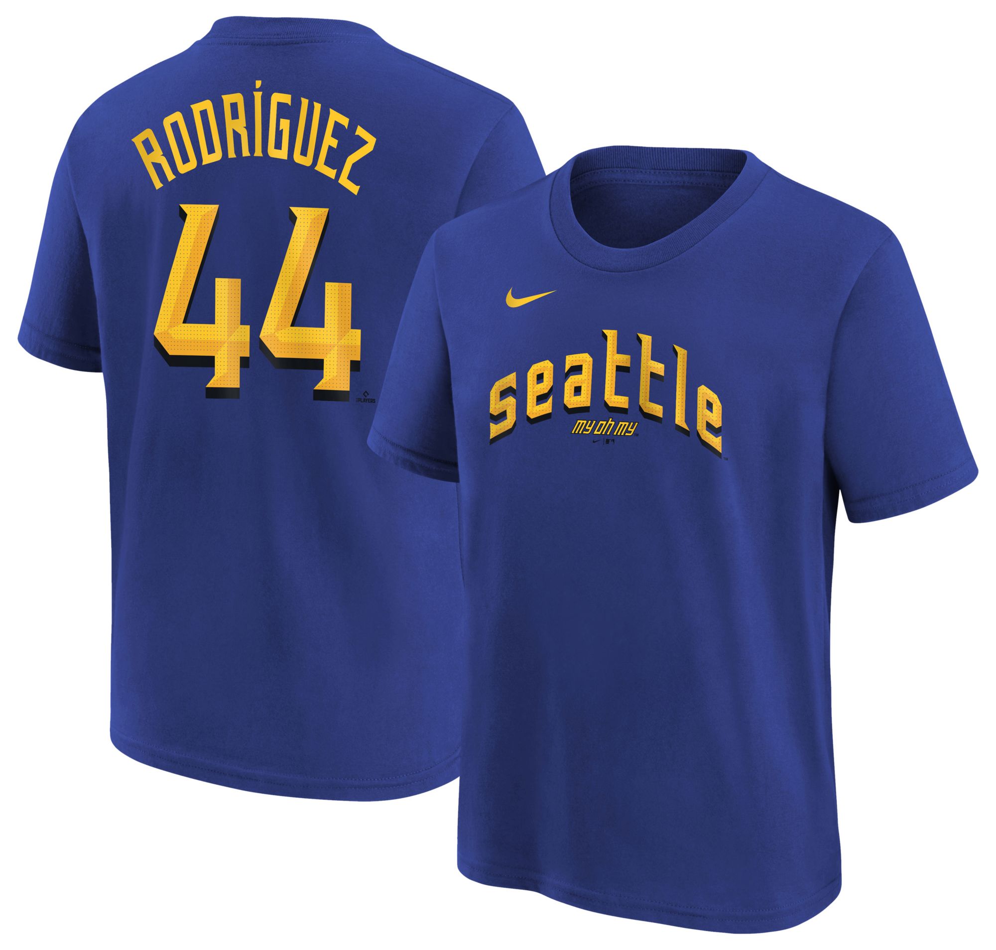 Nike Youth Seattle Mariners Julio Rodriguez #44 Blue T-Shirt product image