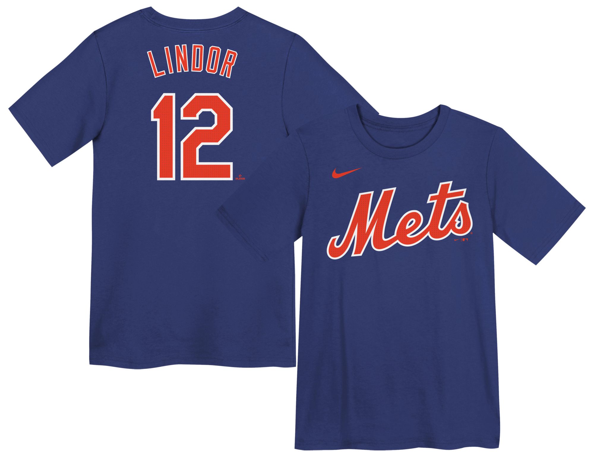 Nike Little Kids' New York Mets Home Francisco Lindor #12 T-Shirt product image