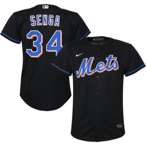 MLB Youth New York Mets Kodai Senga #34 White Replica Jersey
