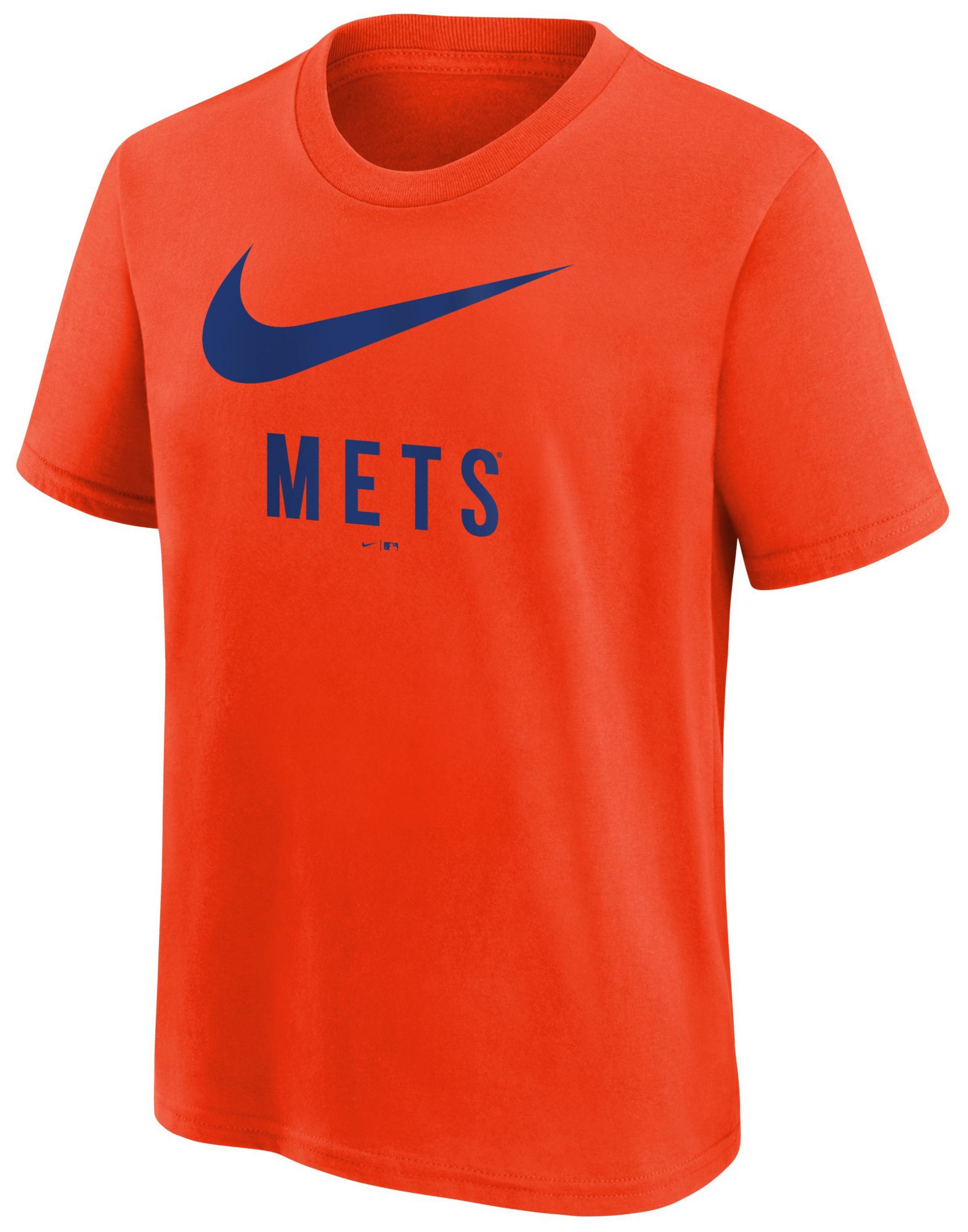 Nike Youth New York Mets Orange Swish Cotton T-Shirt product image
