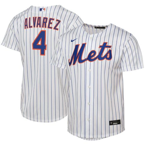 MLB Youth New York Mets Kodai Senga #34 White Replica Jersey