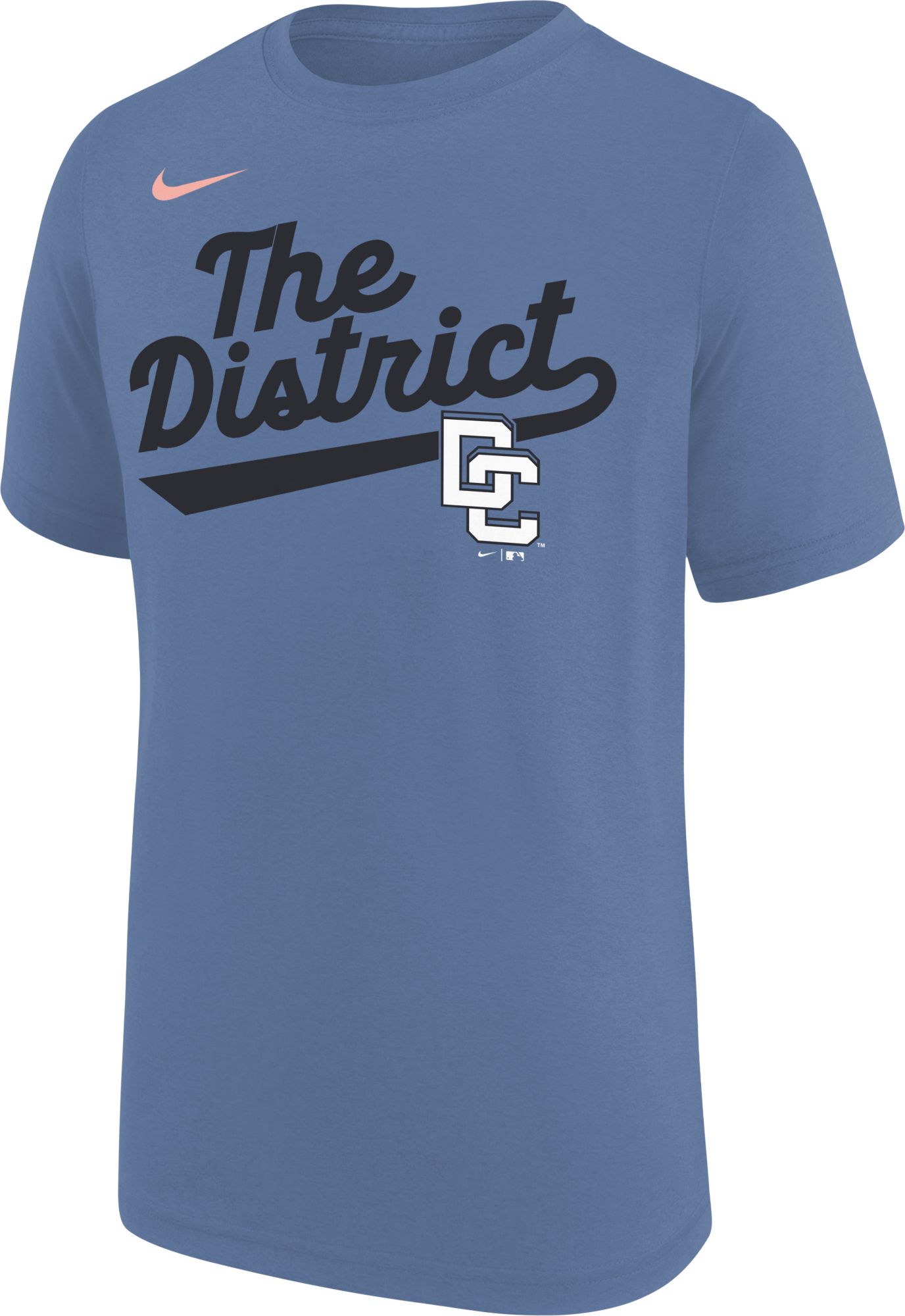 Nike Youth Washington Nationals City Connect Legend Authentic Collection Blue T-Shirt product image