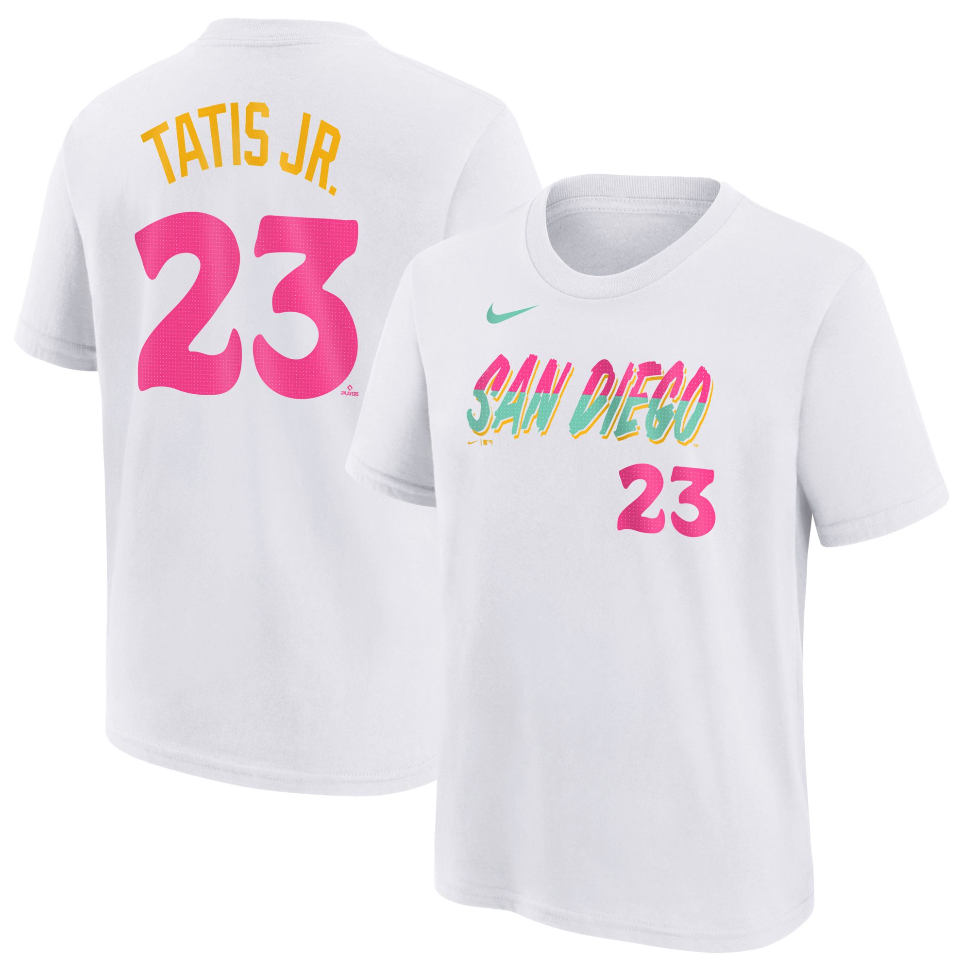Nike Youth San Diego Padres Fernando Tatis Jr. #23 White T-Shirt product image