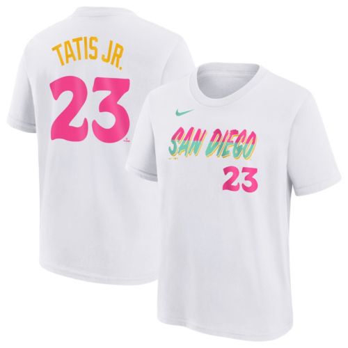 Nike Youth San Diego Padres Fernando Tatis Jr. #23 White Home
