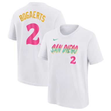 sorry, Nike Youth San Diego Padres Xander Bogaerts #2 White T-Shirt is currently out of stock