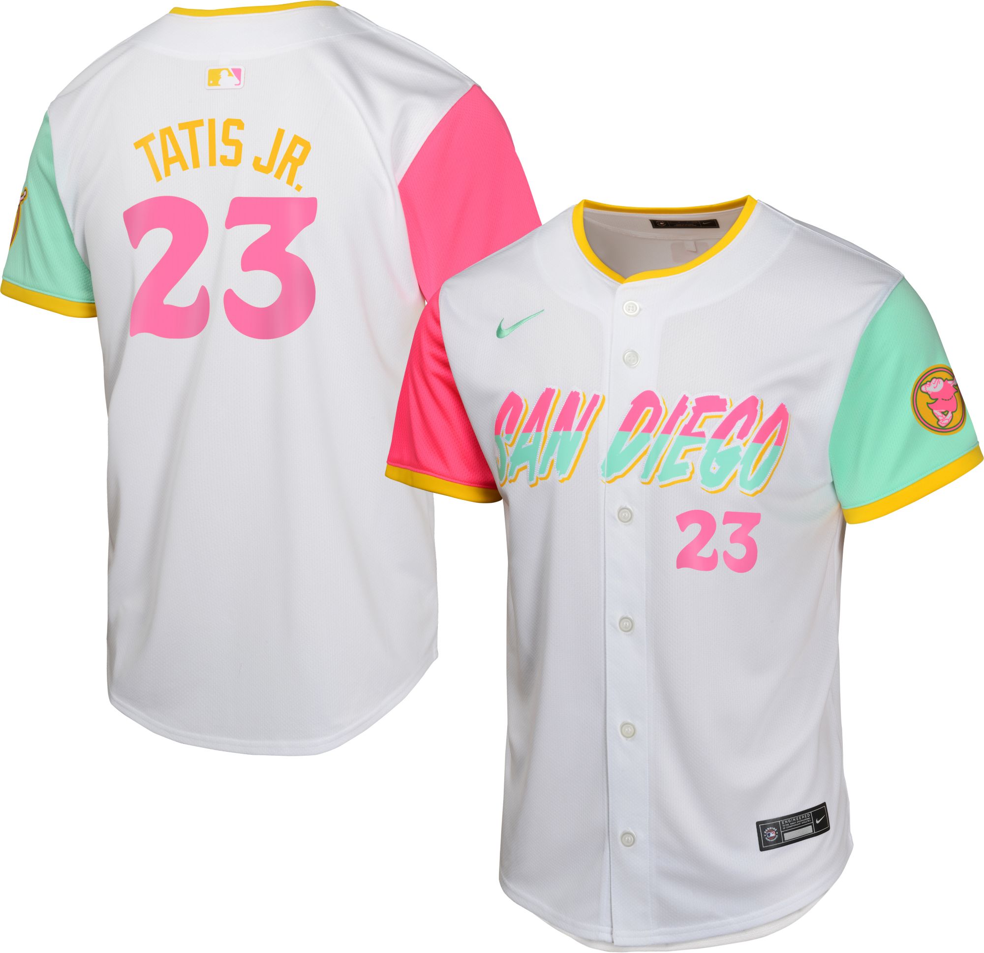 Nike Youth San Diego Padres City Connect Fernando Tatís Jr. #23 Limited Vapor Jersey product image