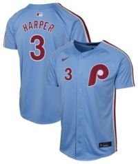 Nike Youth Philadelphia Phillies Bryce Harper 3 Blue Alternate Cool Base Jersey Dick s Sporting Goods