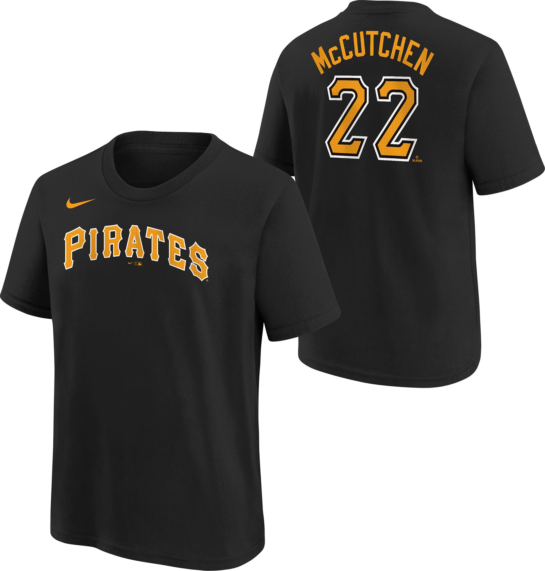 Nike Youth Pittsburgh Pirates Andrew McCutchen #22 Black T-Shirt product image