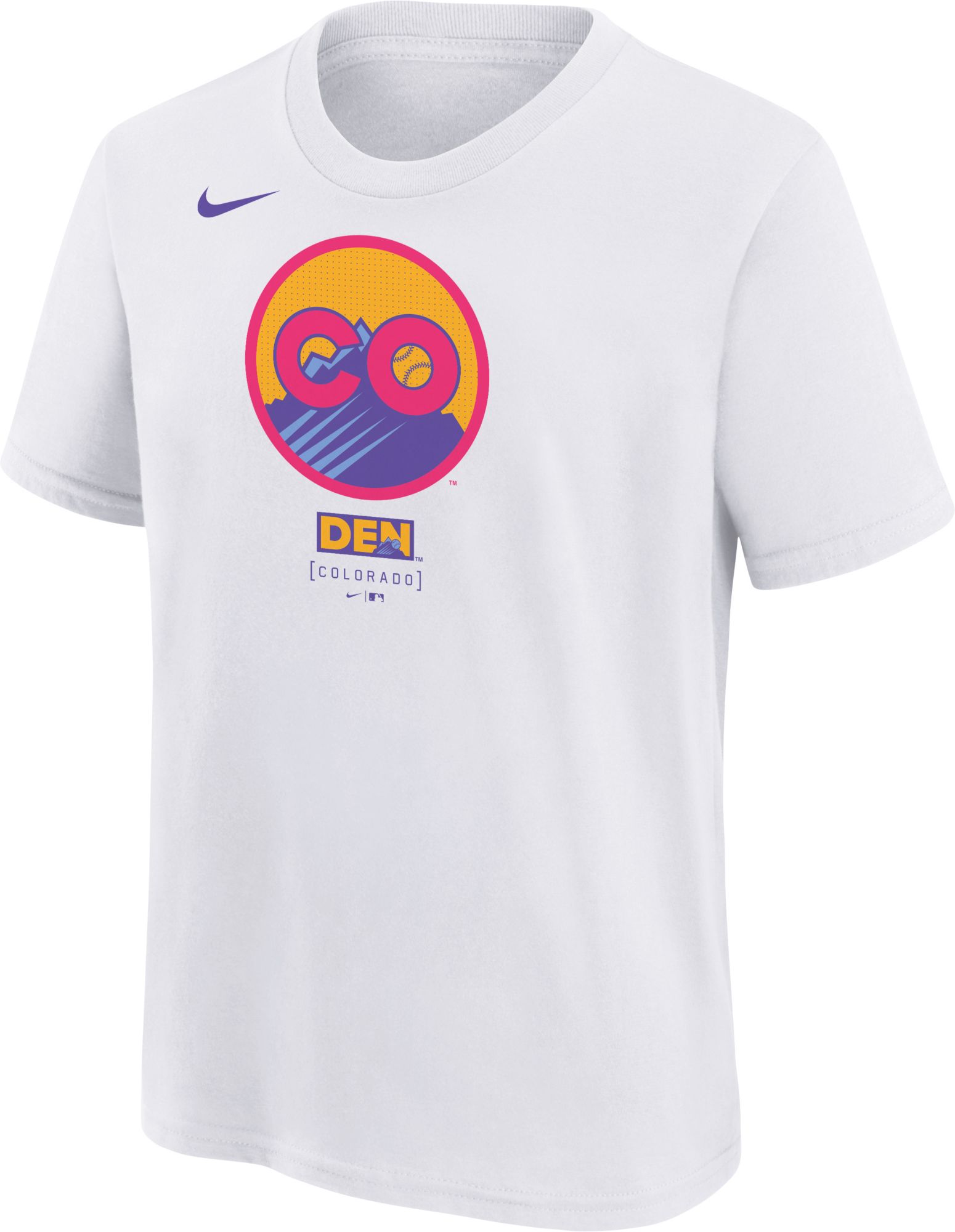 Nike Youth Colorado Rockies City Connect Logo T-Shirt product image
