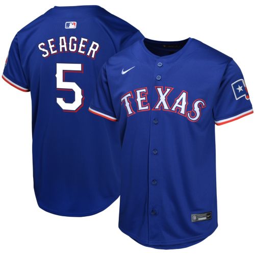 Nike Youth Texas Rangers Corey Seager #5 Blue Alternate Replica