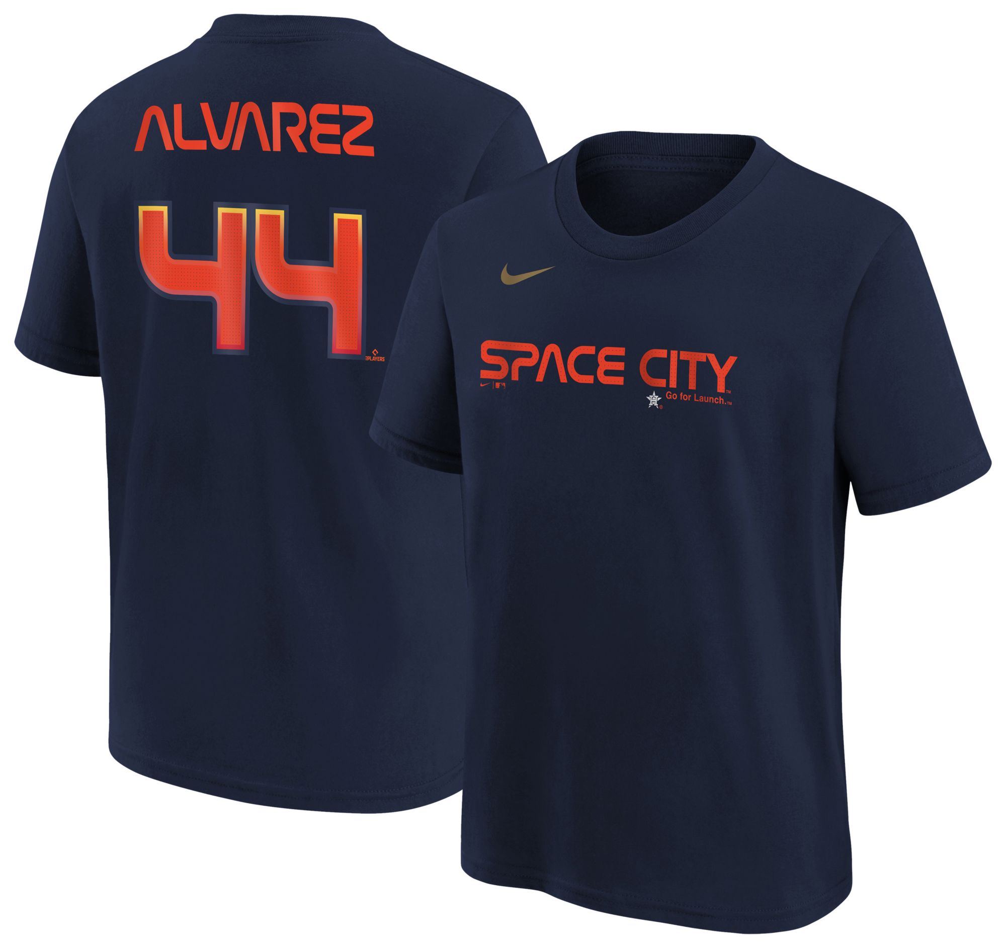 Nike Youth Houston Astros Yordan Alverez #44 Navy T-Shirt product image