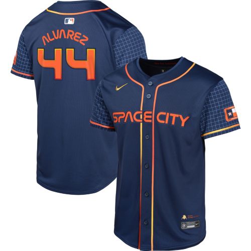 Nike Youth Houston Astros Yordan Álvarez #44 Orange Alternate Cool