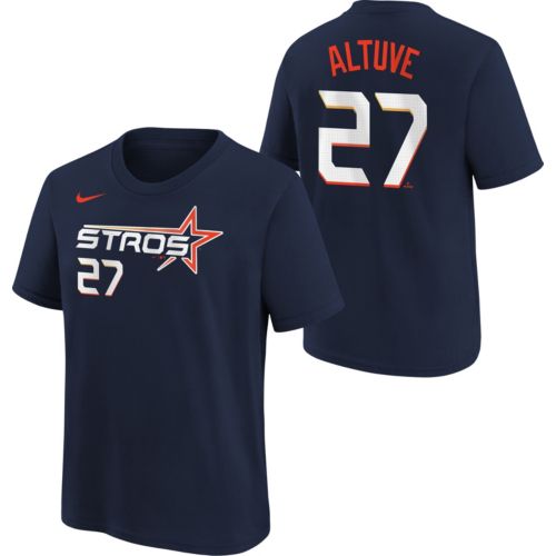 Nike Youth Houston Astros Yordan Álvarez #44 City Connect Navy T