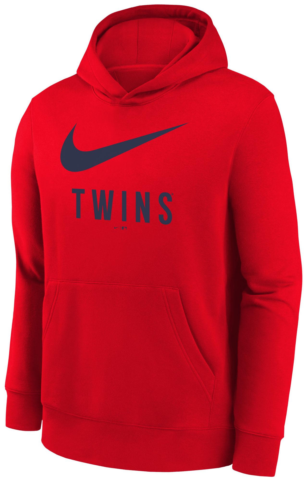 Nike Youth Minnesota Twins Club Swoosh Red Hoodie product image