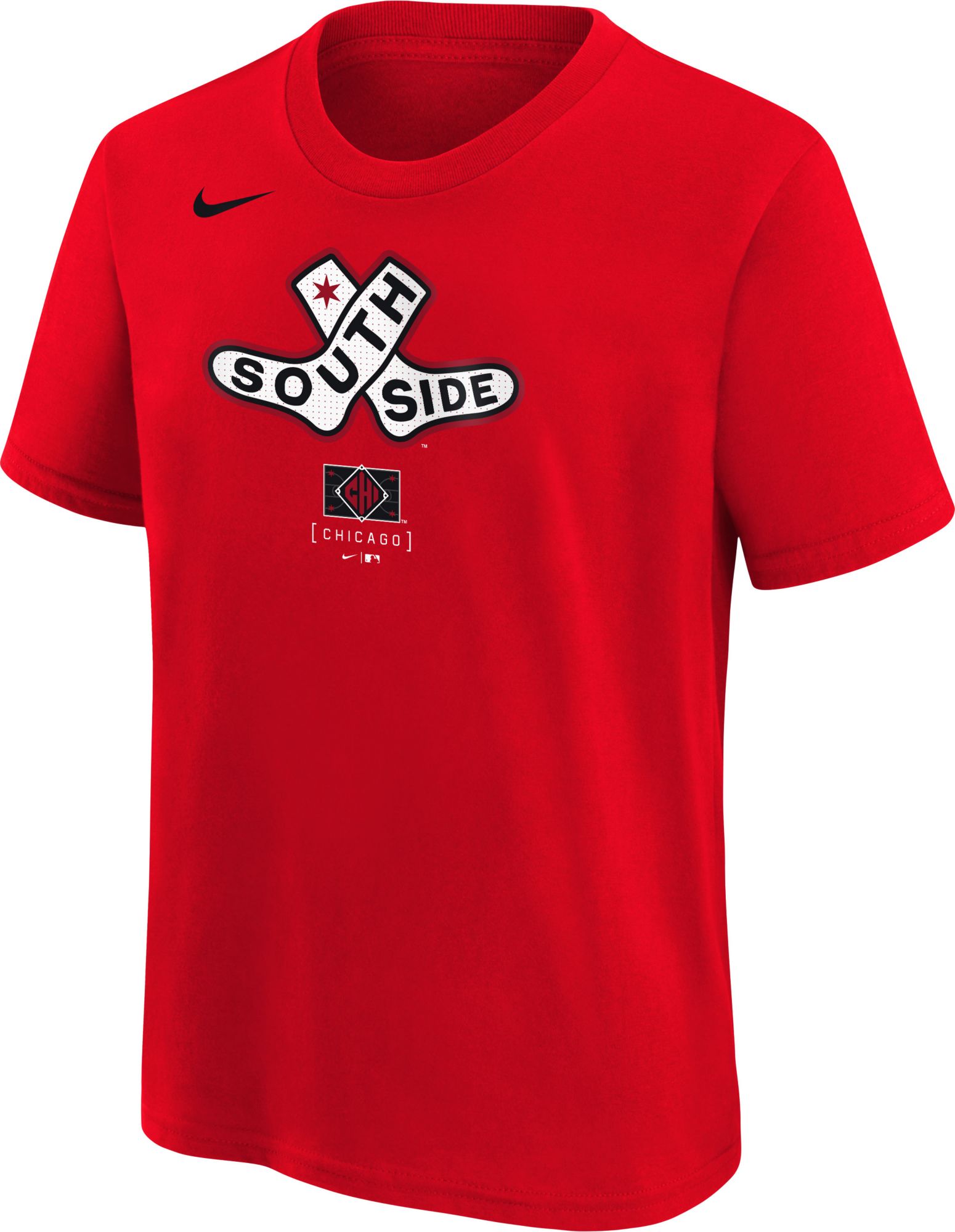 Nike Youth Chicago White Sox City Connect Logo Red T-Shirt product image