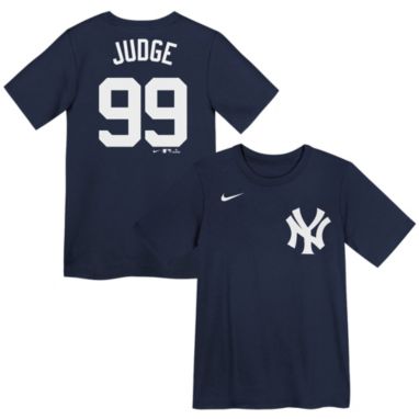 sorry, Nike Little Kids' New York Yankees Aaron Judge #99 Navy T-Shirt is currently out of stock