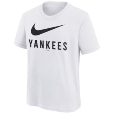 sorry, Nike Youth New York Yankees White Swish Cotton T-Shirt is currently out of stock
