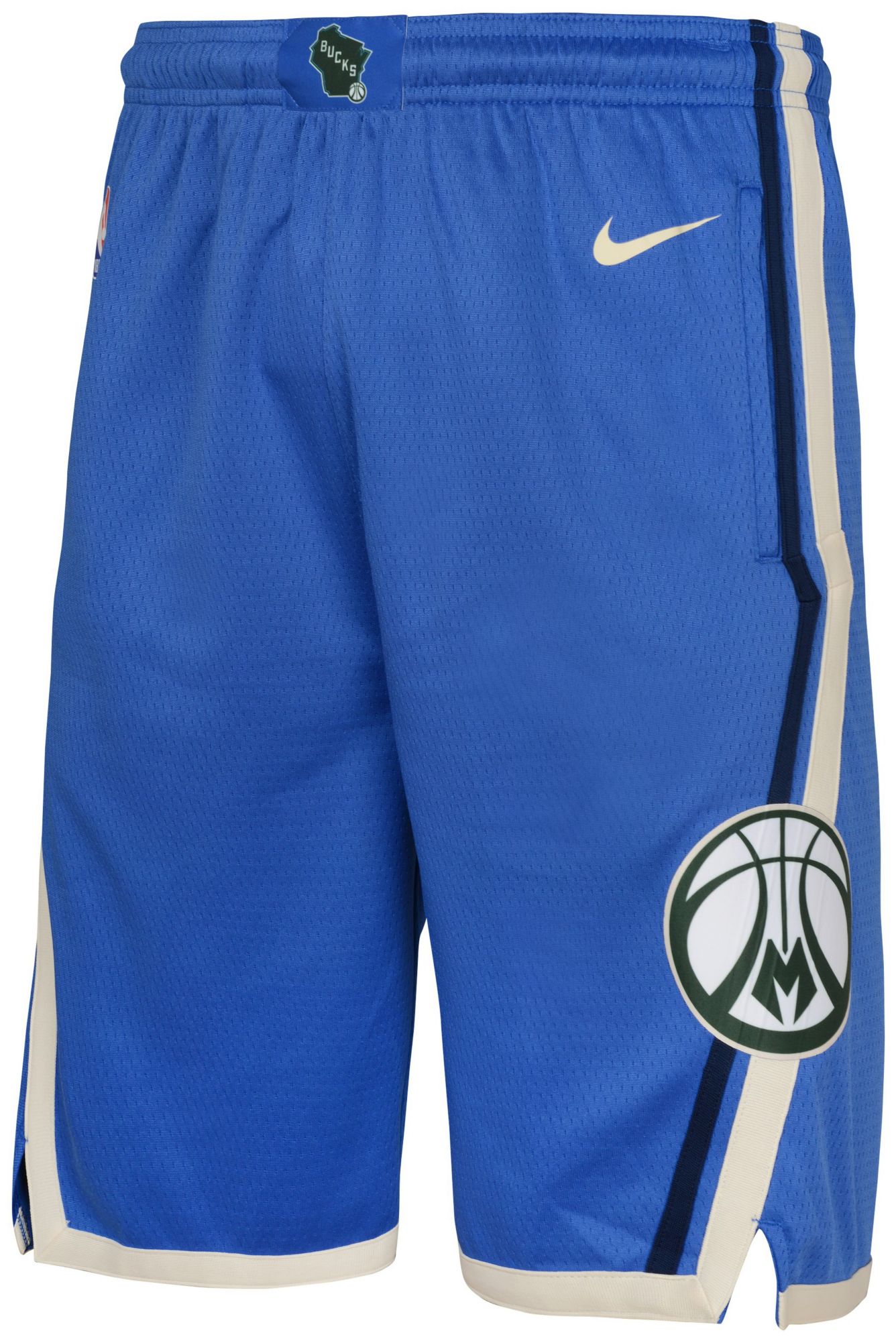 Nike Youth 2024-25 City Edition Milwaukee Bucks Swingman Shorts product image