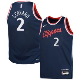 ウェア NIKE LA CLIPPERS #2 K.LEONARD XL Nike NBA Kawhi Leonard #2 Los Angeles Clippers Blue Swingman