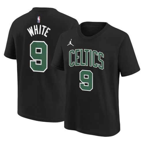 Nike Youth Boston Celtics Jayson Tatum #0 Green Cotton T-Shirt