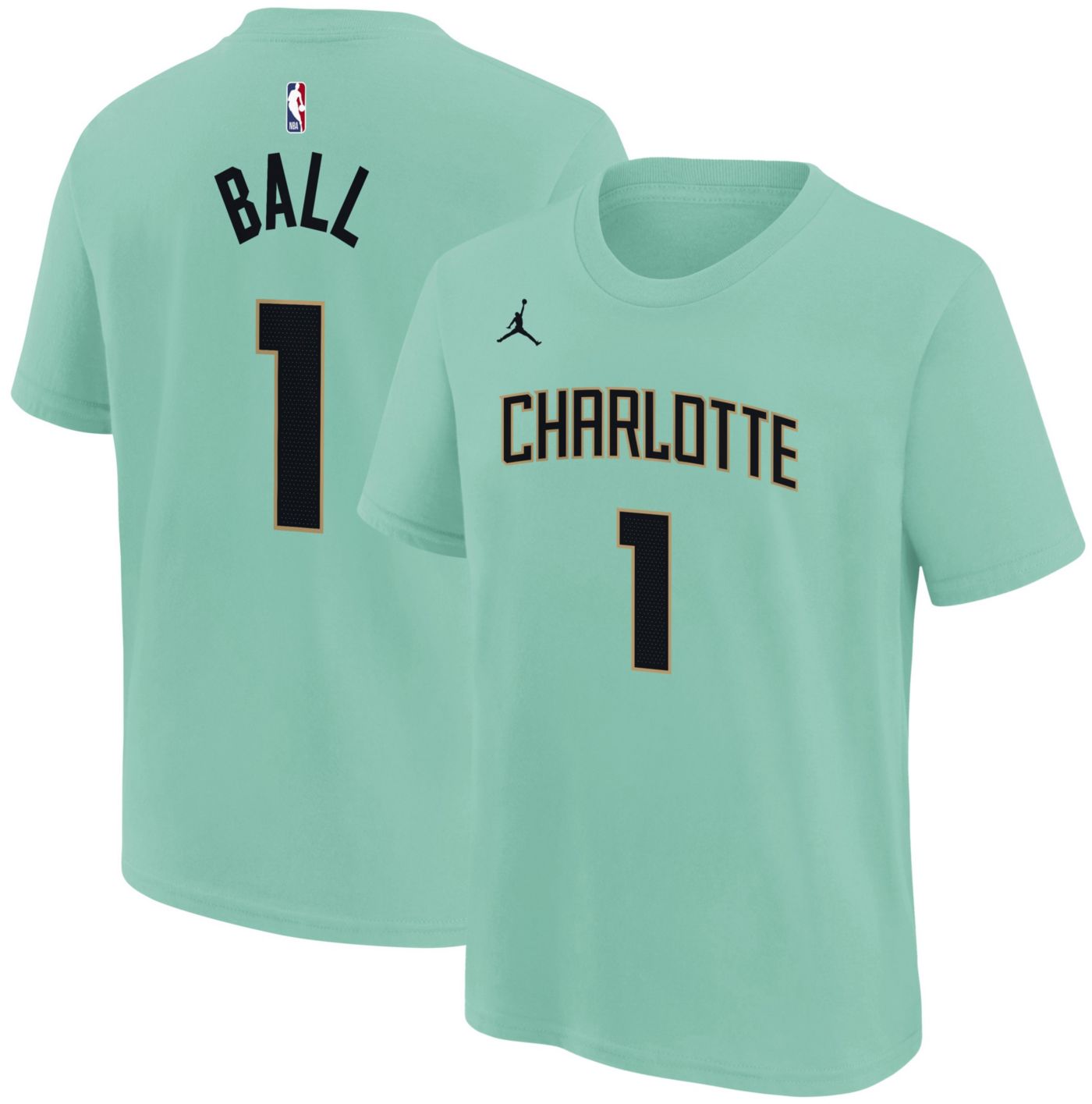 Nike Jordan Brand Kids LaMelo Ball Charlotte Hornets 2024 25 City Edition T Shirt