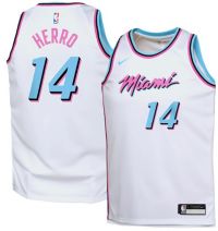 Nike Youth 2024-25 City Edition Vice Miami Heat Tyler Herro #14 Swingman Jersey