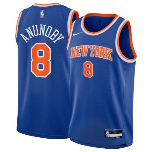 Nike Youth New York Knicks Jalen Brunson #11 Swingman Icon Jersey