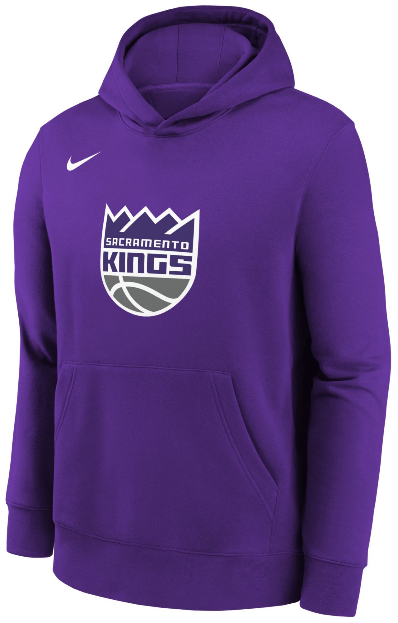 Nike Youth Sacramento Kings Club Logo Fleece Pullover Hoodie product image