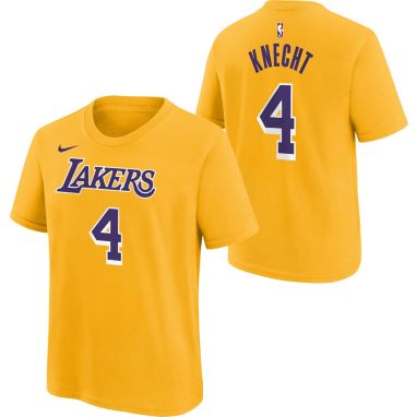 sorry, Nike Youth Los Angeles Lakers Dalton Knecht #4 T-Shirt is currently out of stock