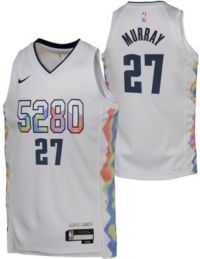 Nike Youth 2024-25 City Edition Denver Nuggets Jamal Murray #27 Swingman Jersey