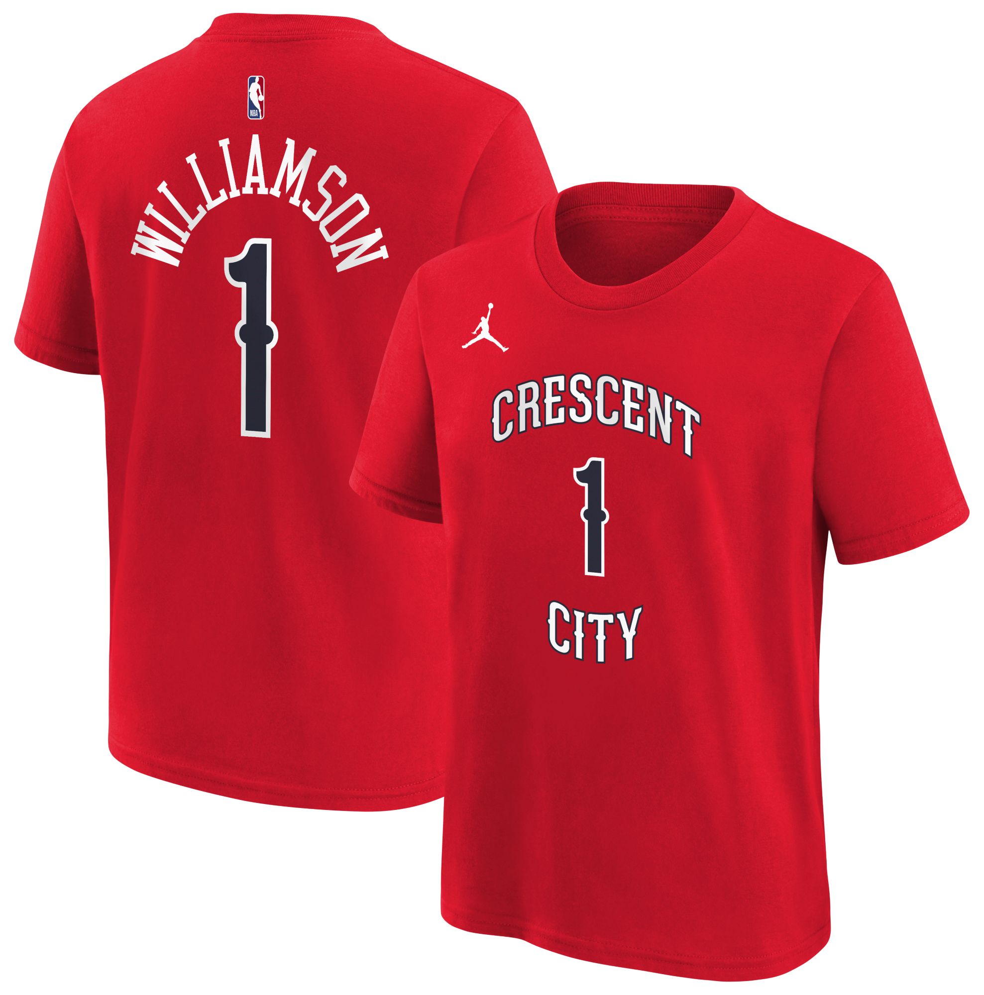 Jordan Youth New Orleans Pelicans Zion Williamson #1 T-Shirt product image