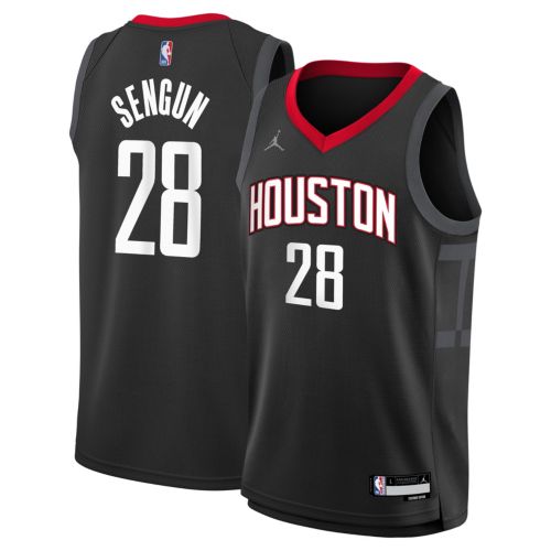 Jordan Youth Houston Rockets Kevin Durant #7 Statement Black