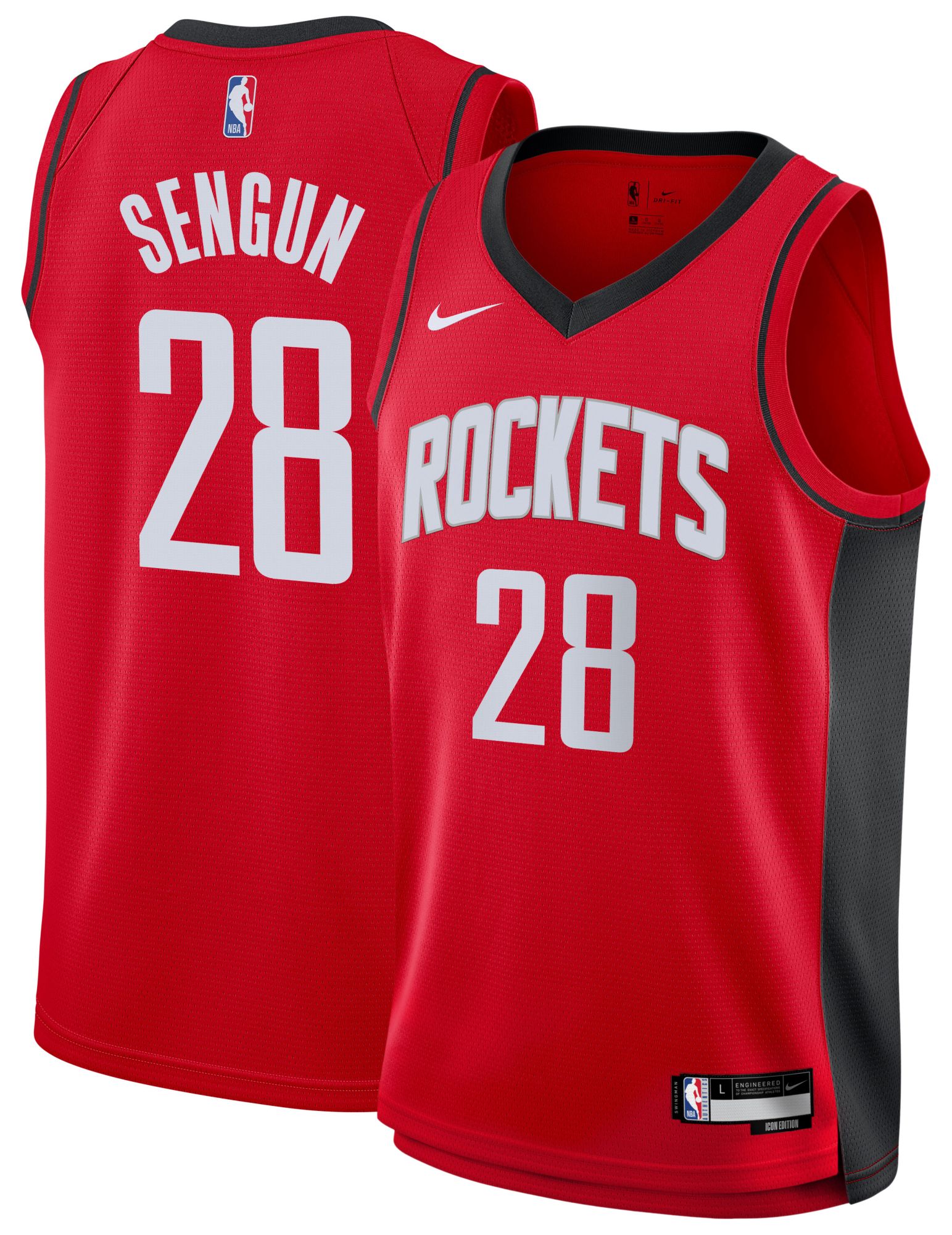 Nike Youth Houston Rockets Alperen Sengun #28 Swingman Icon Jersey product image