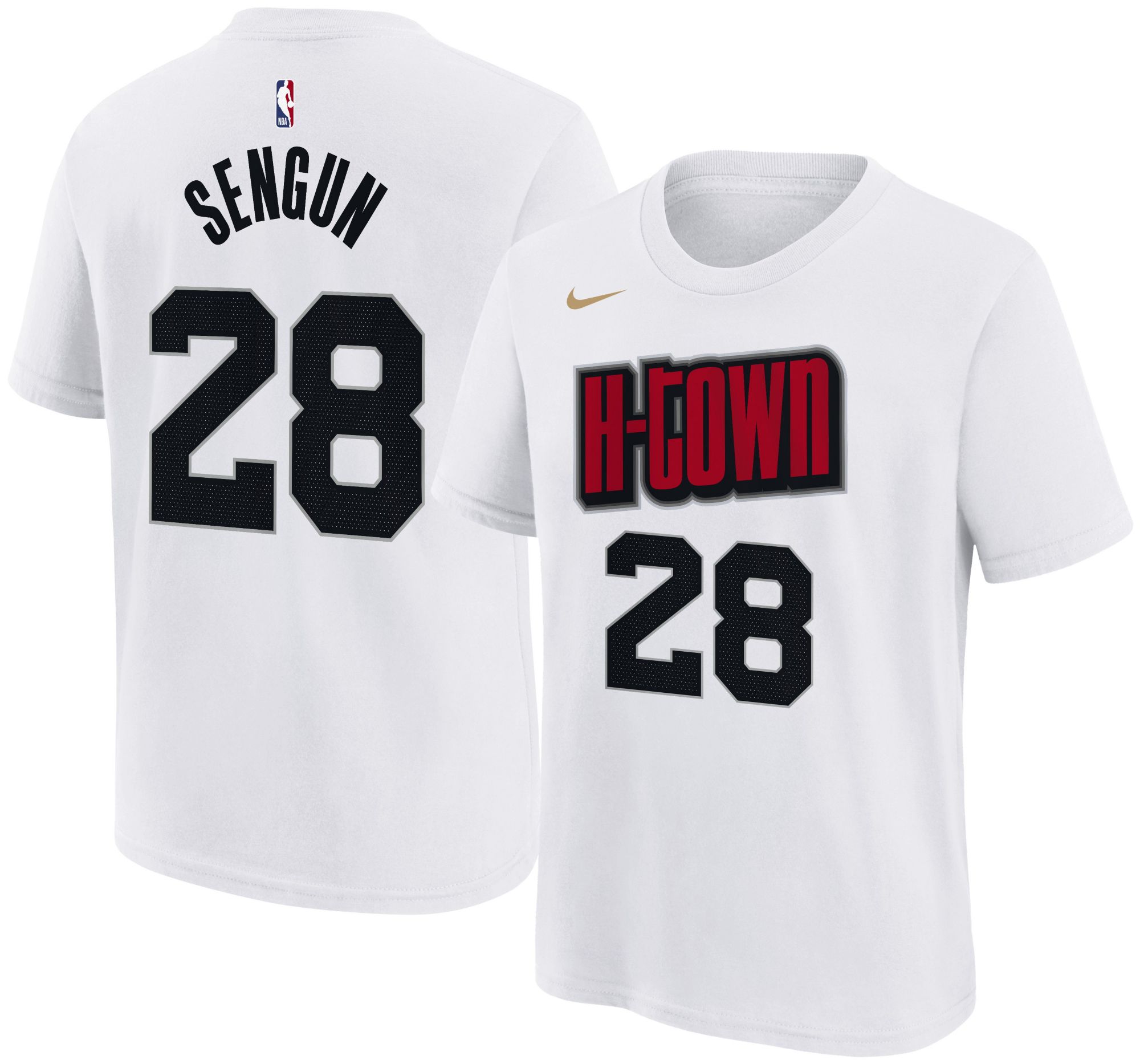 Nike Youth 2024-25 City Edition Houston Rockets Alperen Sengun #28 T-Shirt product image